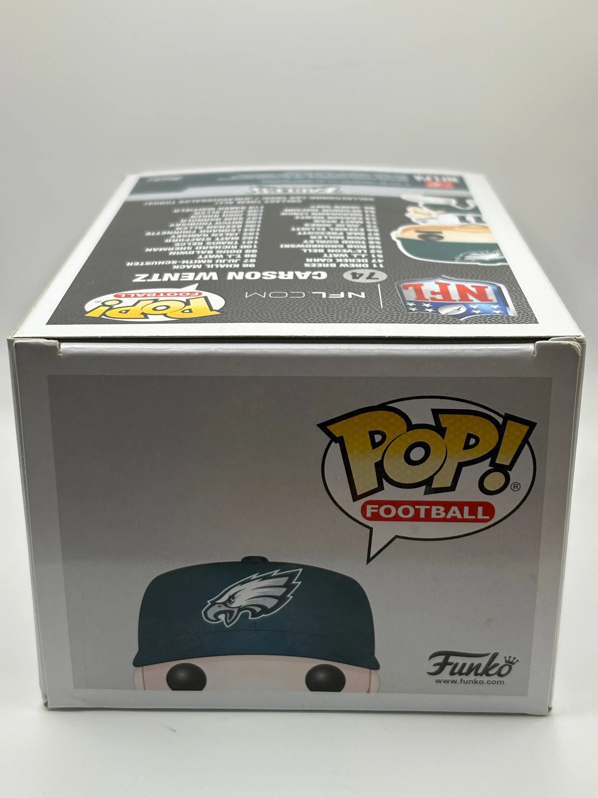 Funko POP! Football Eagles #74 Carson Wentz FRENLY BRICKS - Open 7 Days