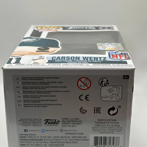 Funko POP! Football Eagles #74 Carson Wentz FRENLY BRICKS - Open 7 Days