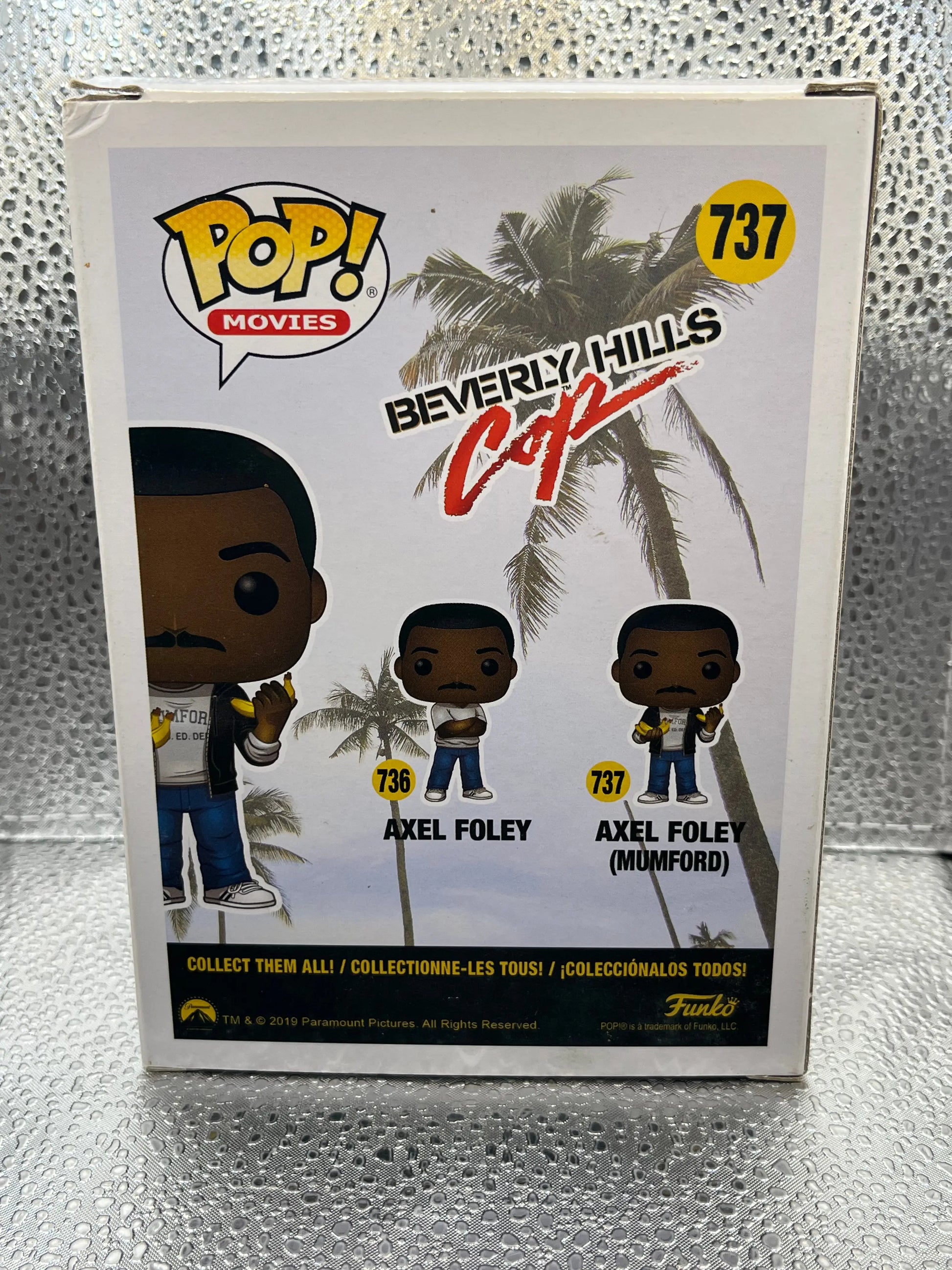 Funko POP - Movies - Beverly Hills Cop - Axel Foley (Mumford) #737 FRENLY BRICKS - Open 7 Days