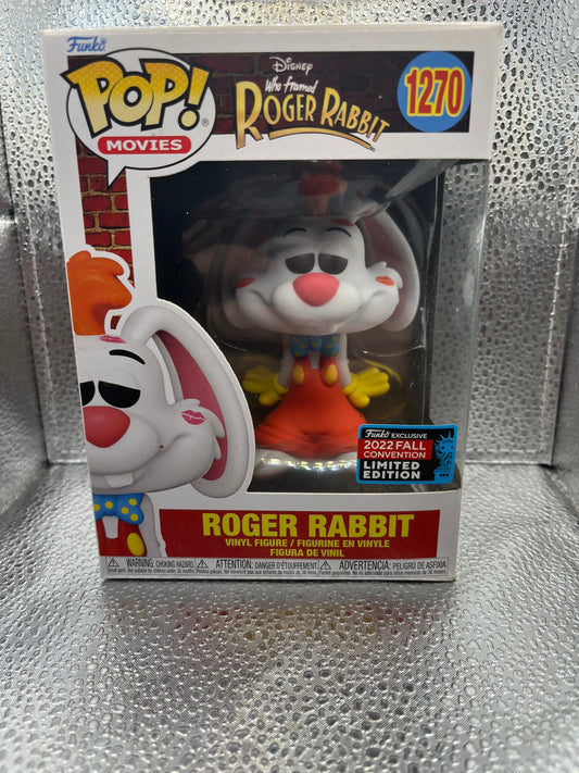 Funko POP - Movies - Who Framed Roger Rabbit? - Roger Rabbit (2022 Fall Convention Exclusive) #1270 FRENLY BRICKS - Open 7 Days