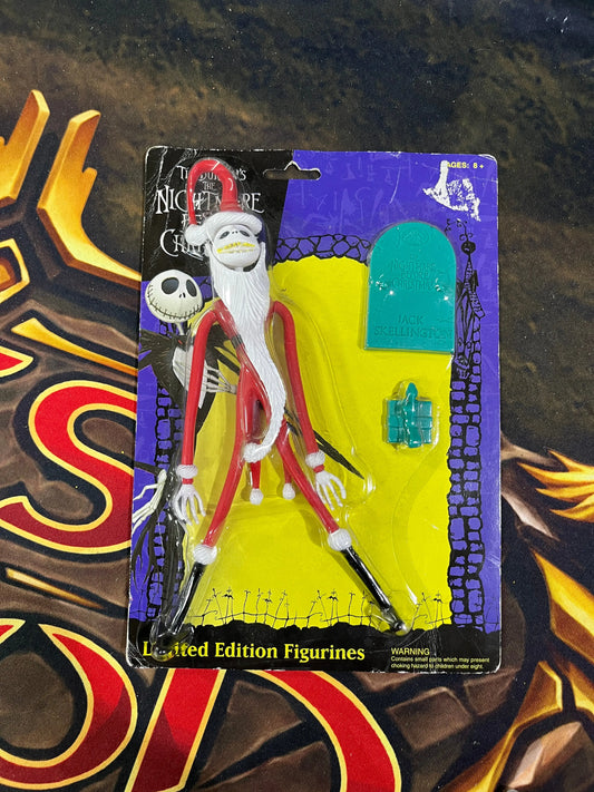 Disney 2002 Neca Santa Jack Nightmare Before Christmas Bendable Limbs FRENLY BRICKS - Open 7 Days