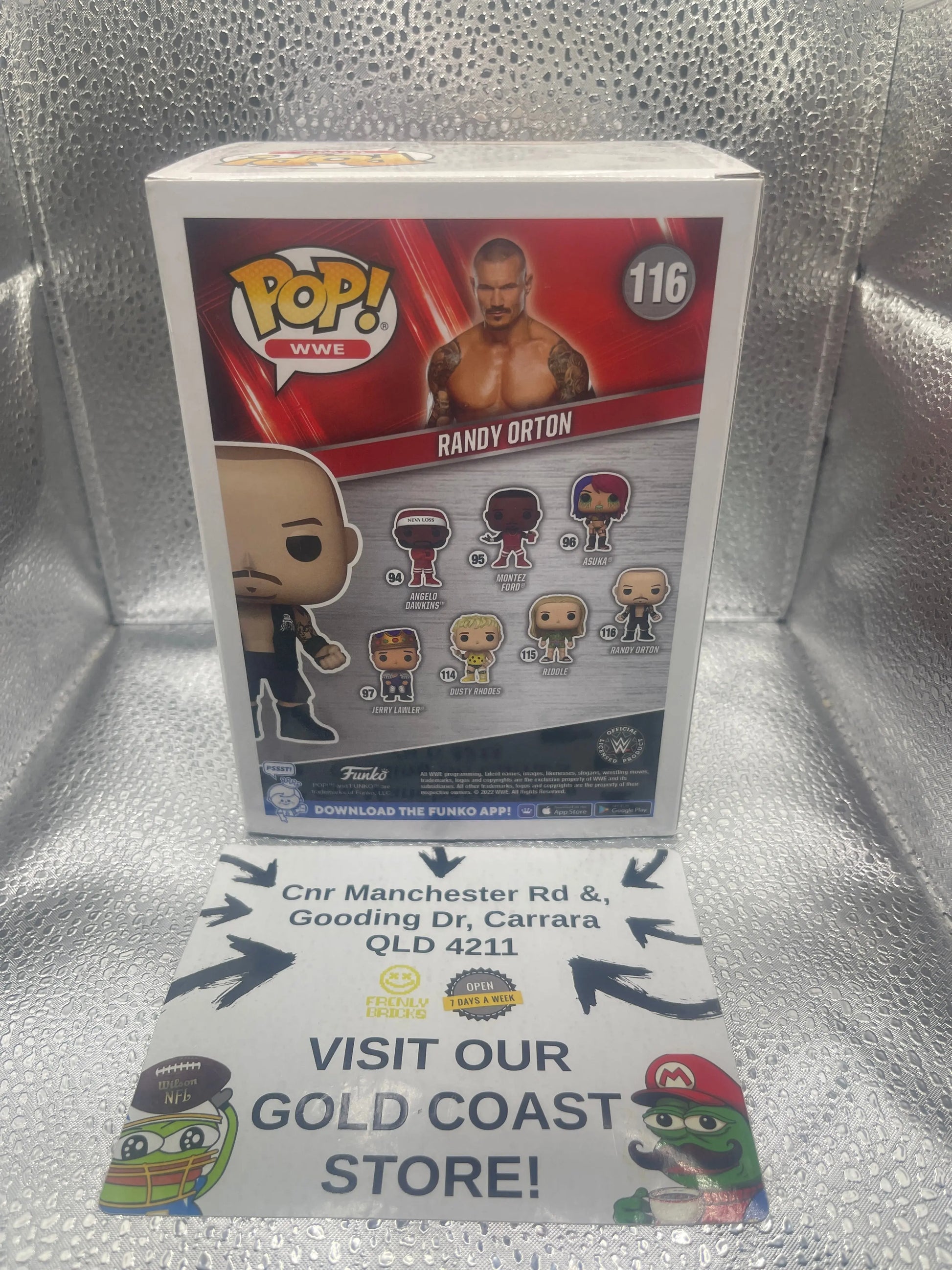 Funko POP! WWE: Randy Orton #116 FRENLY BRICKS - Open 7 Days