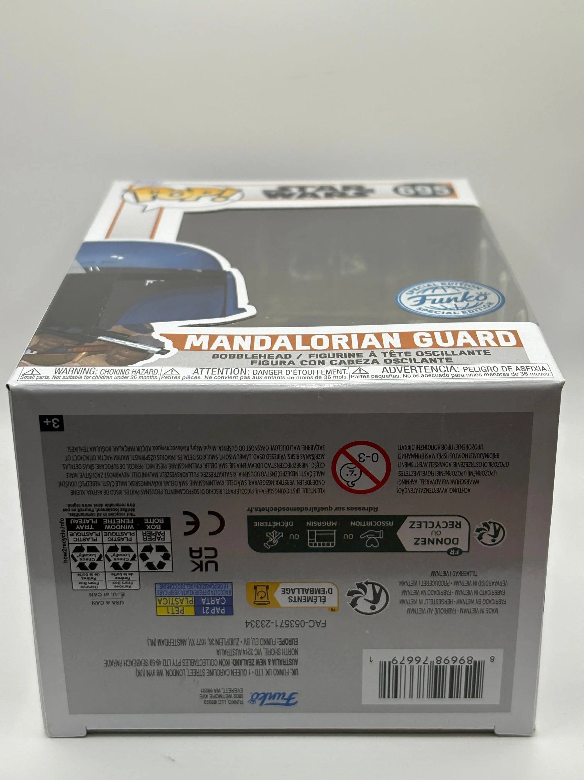 Funko POP! Star Wars #695 Mandalorian Guard Special Edition FRENLY BRICKS - Open 7 Days