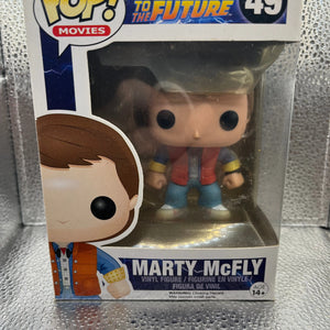 Funko POP - Movies - Back to the Future - Marty Mcfly #49 FRENLY BRICKS - Open 7 Days