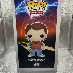 Funko POP - Movies - Back to the Future - Marty Mcfly #49 FRENLY BRICKS - Open 7 Days