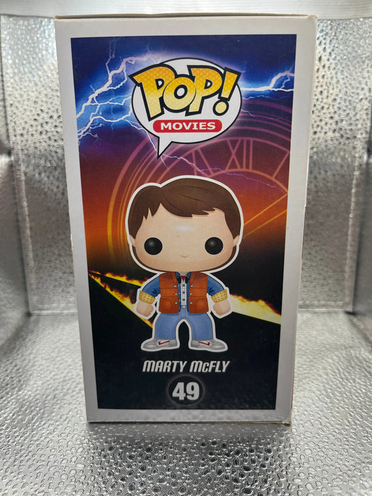 Funko POP - Movies - Back to the Future - Marty Mcfly #49 FRENLY BRICKS - Open 7 Days