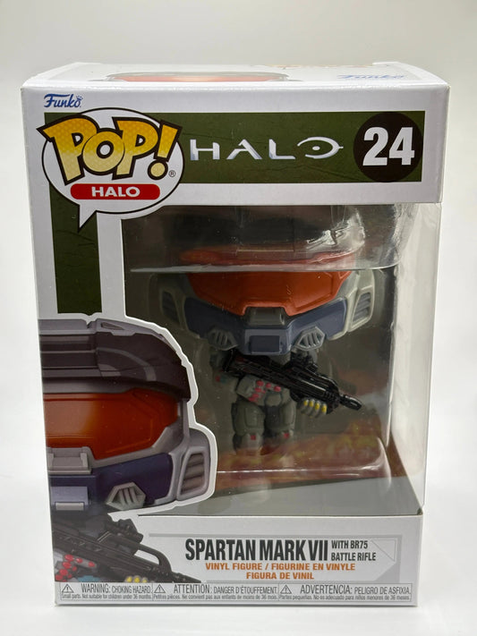 Funko POP! Halo Halo #24 Spartan Mark VII with BR75 Battle Rifle FRENLY BRICKS - Open 7 Days