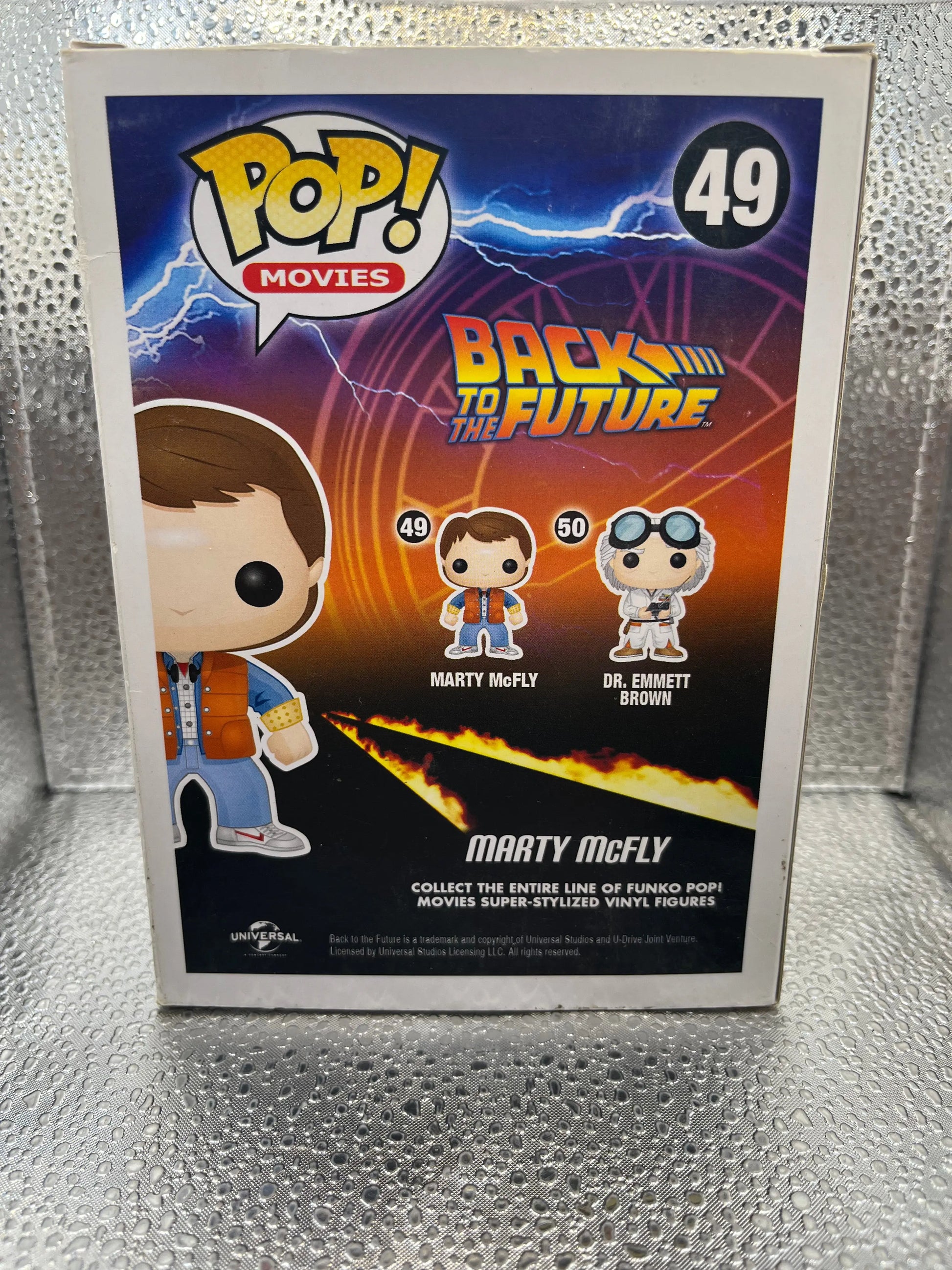 Funko POP - Movies - Back to the Future - Marty Mcfly #49 FRENLY BRICKS - Open 7 Days