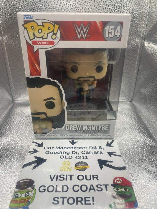 Funko Pop! Vinyl: WWE - Drew McIntyre #154 FRENLY BRICKS - Open 7 Days