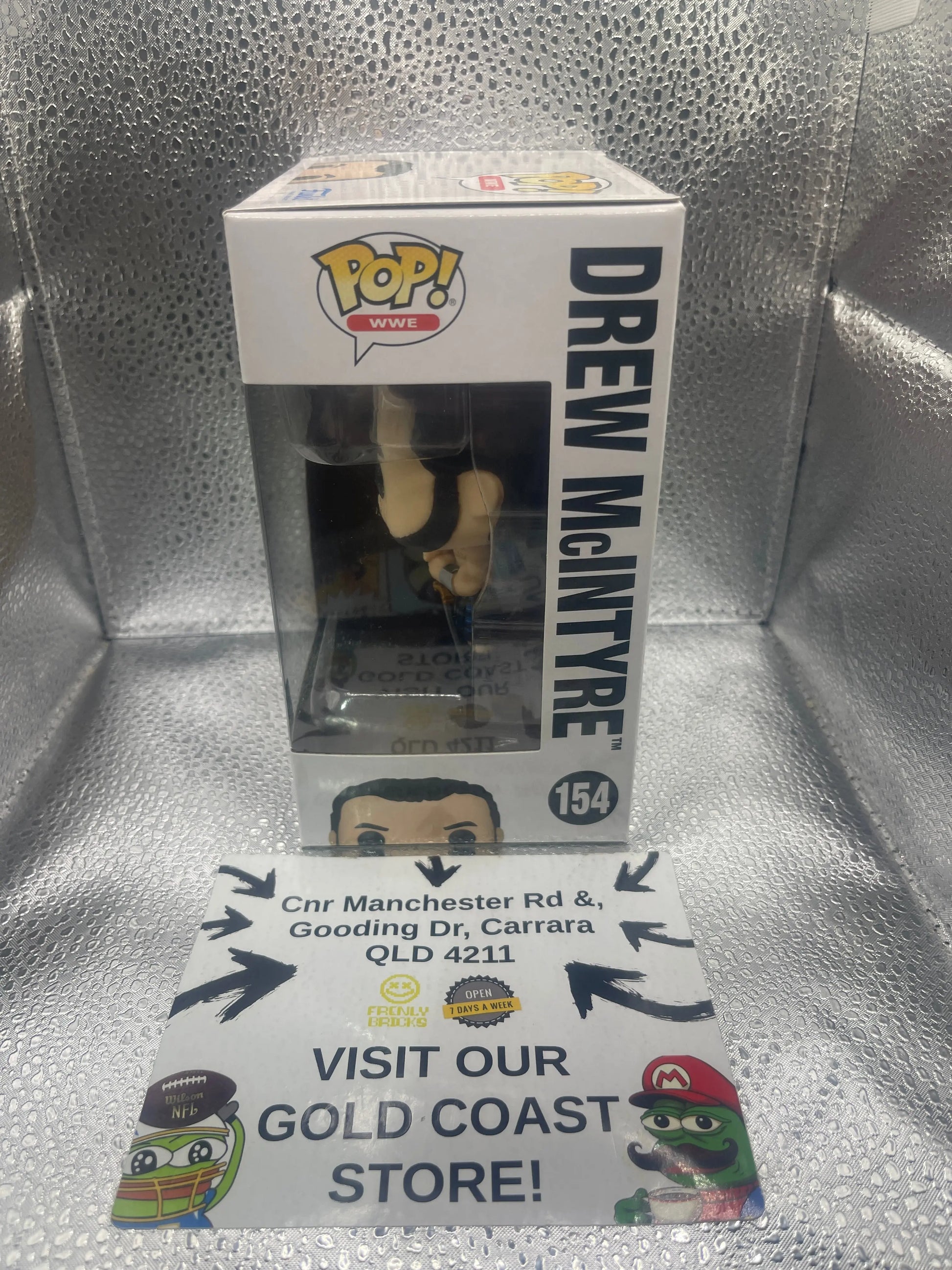 Funko Pop! Vinyl: WWE - Drew McIntyre #154 FRENLY BRICKS - Open 7 Days