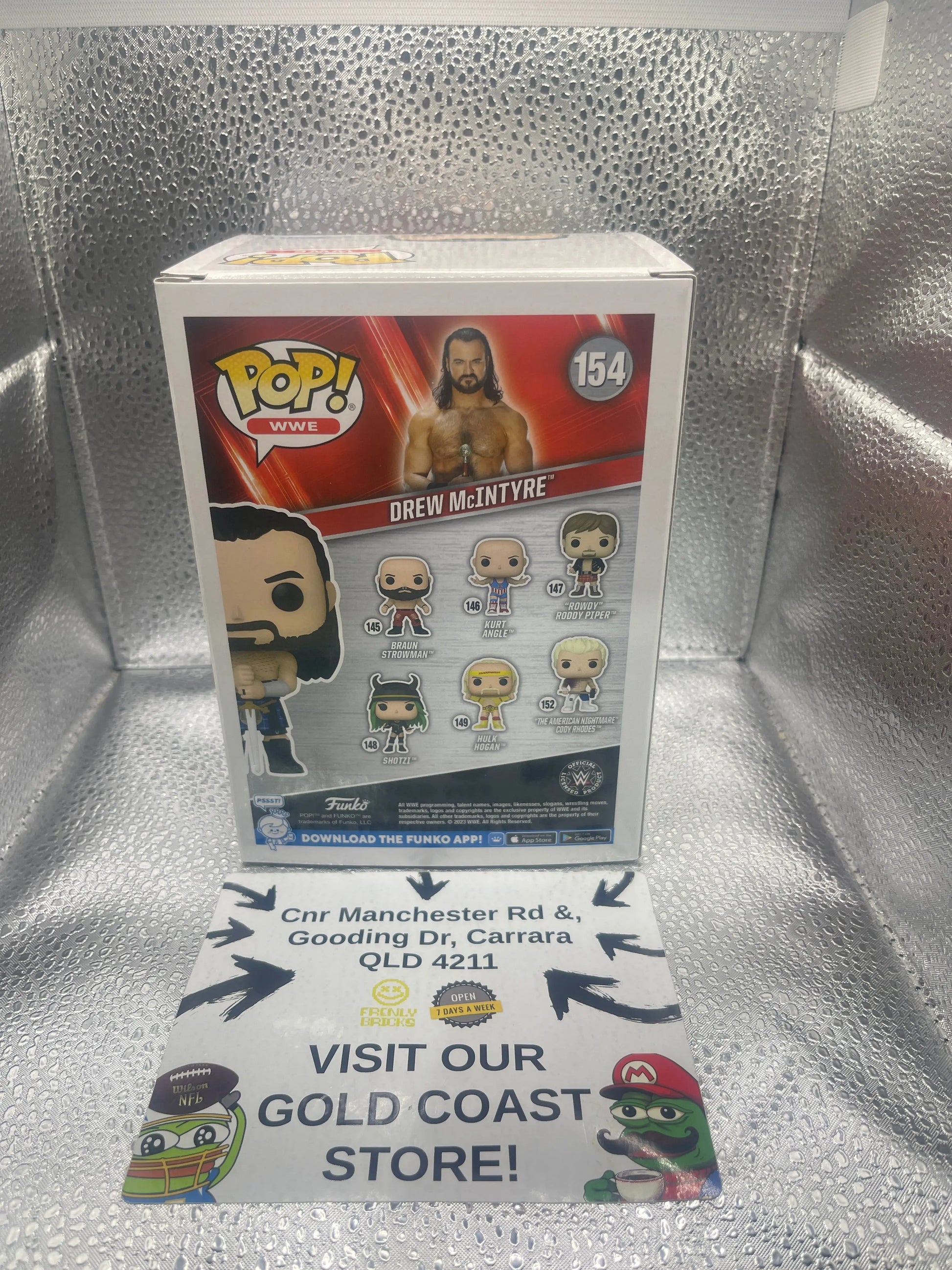 Funko Pop! Vinyl: WWE - Drew McIntyre #154 FRENLY BRICKS - Open 7 Days