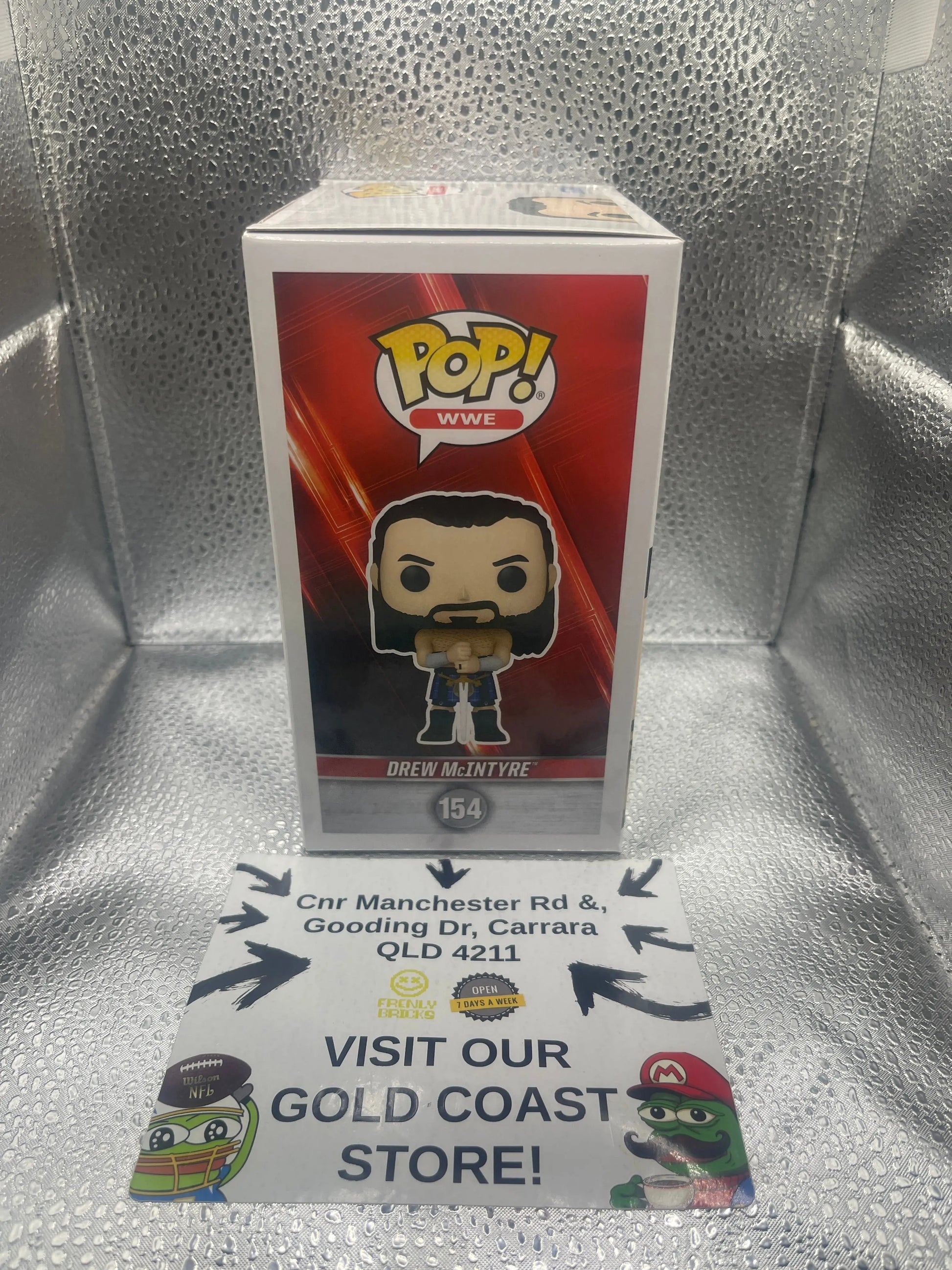 Funko Pop! Vinyl: WWE - Drew McIntyre #154 FRENLY BRICKS - Open 7 Days