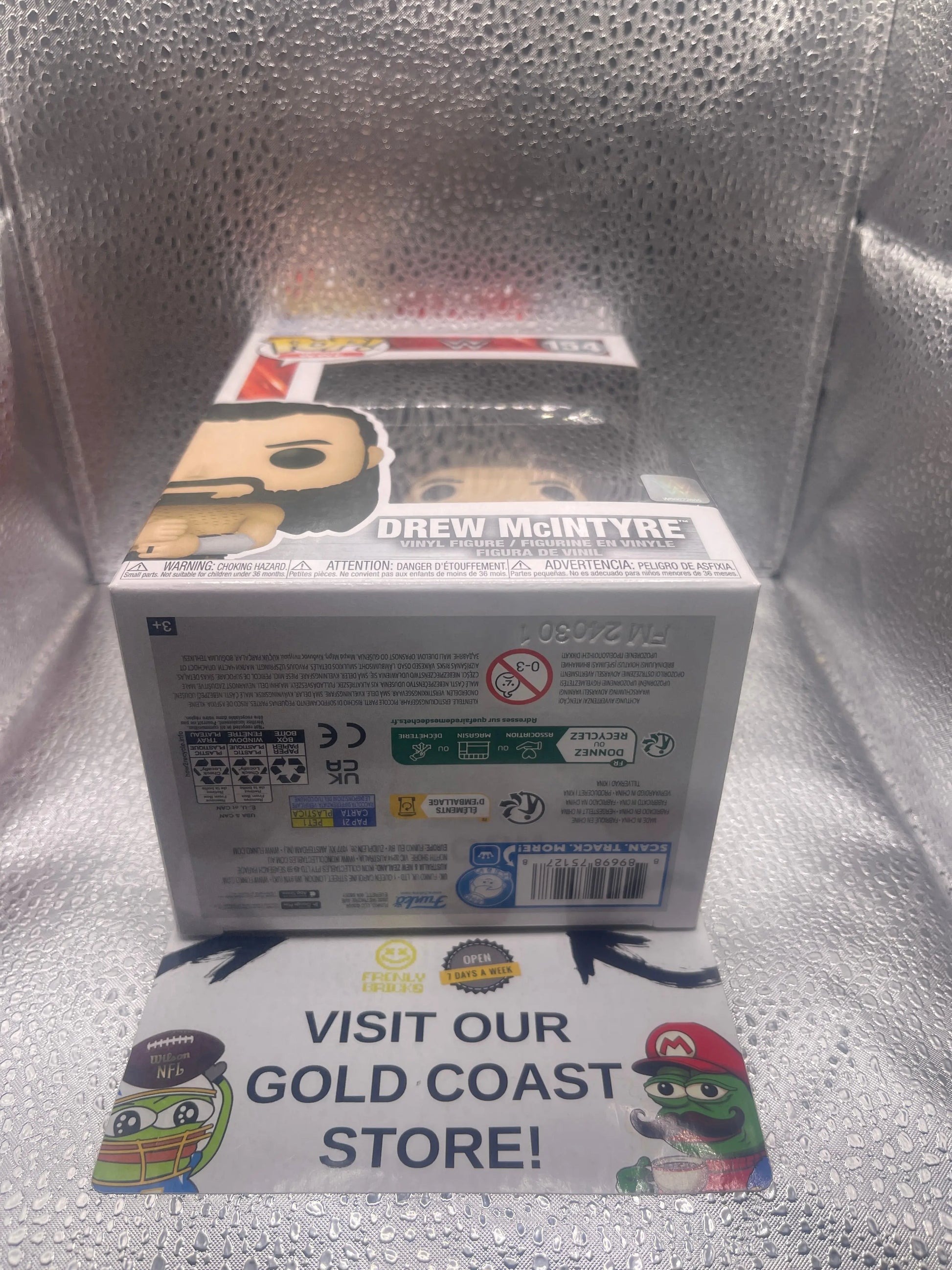 Funko Pop! Vinyl: WWE - Drew McIntyre #154 FRENLY BRICKS - Open 7 Days