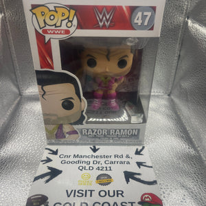 Funko Pop! WWE Razor Ramon #47 FRENLY BRICKS - Open 7 Days
