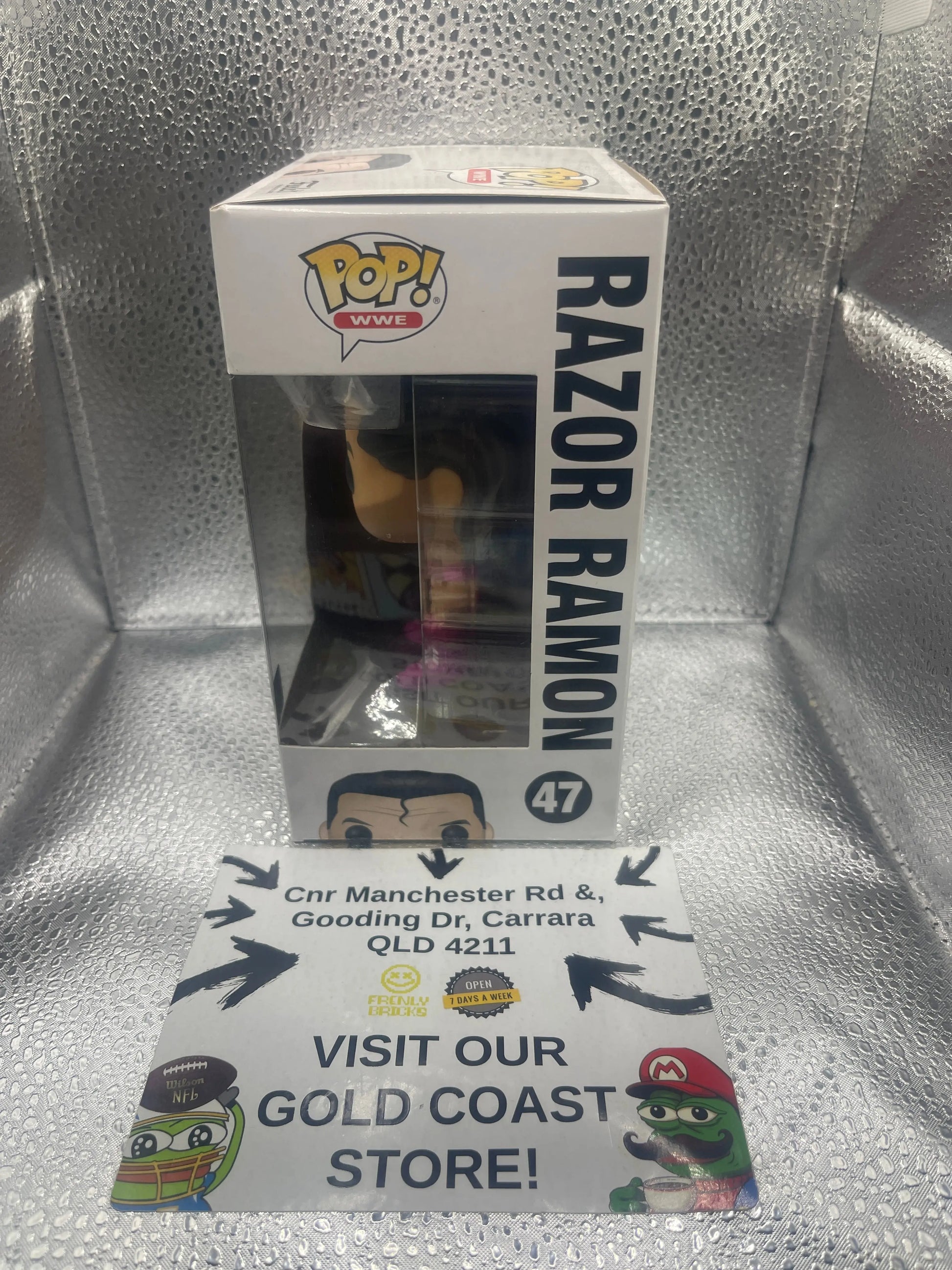 Funko Pop! WWE Razor Ramon #47 FRENLY BRICKS - Open 7 Days