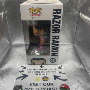 Funko Pop! WWE Razor Ramon #47 FRENLY BRICKS - Open 7 Days
