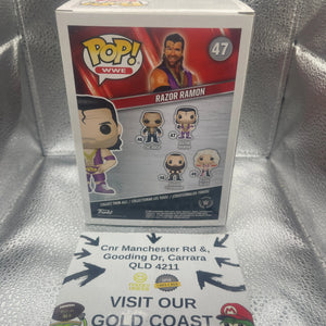 Funko Pop! WWE Razor Ramon #47 FRENLY BRICKS - Open 7 Days