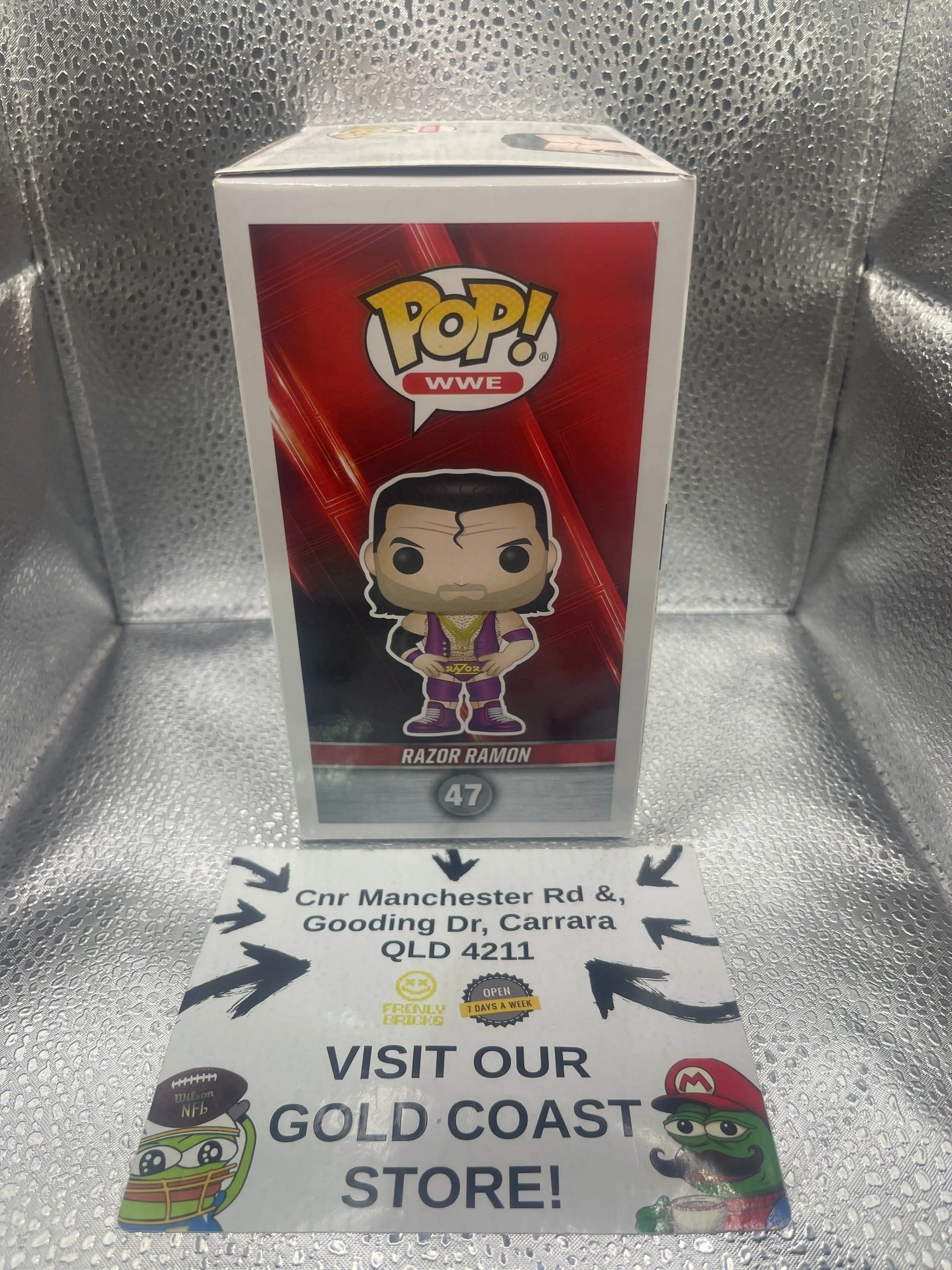 Funko Pop! WWE Razor Ramon #47 FRENLY BRICKS - Open 7 Days