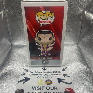 Funko Pop! WWE Razor Ramon #47 FRENLY BRICKS - Open 7 Days