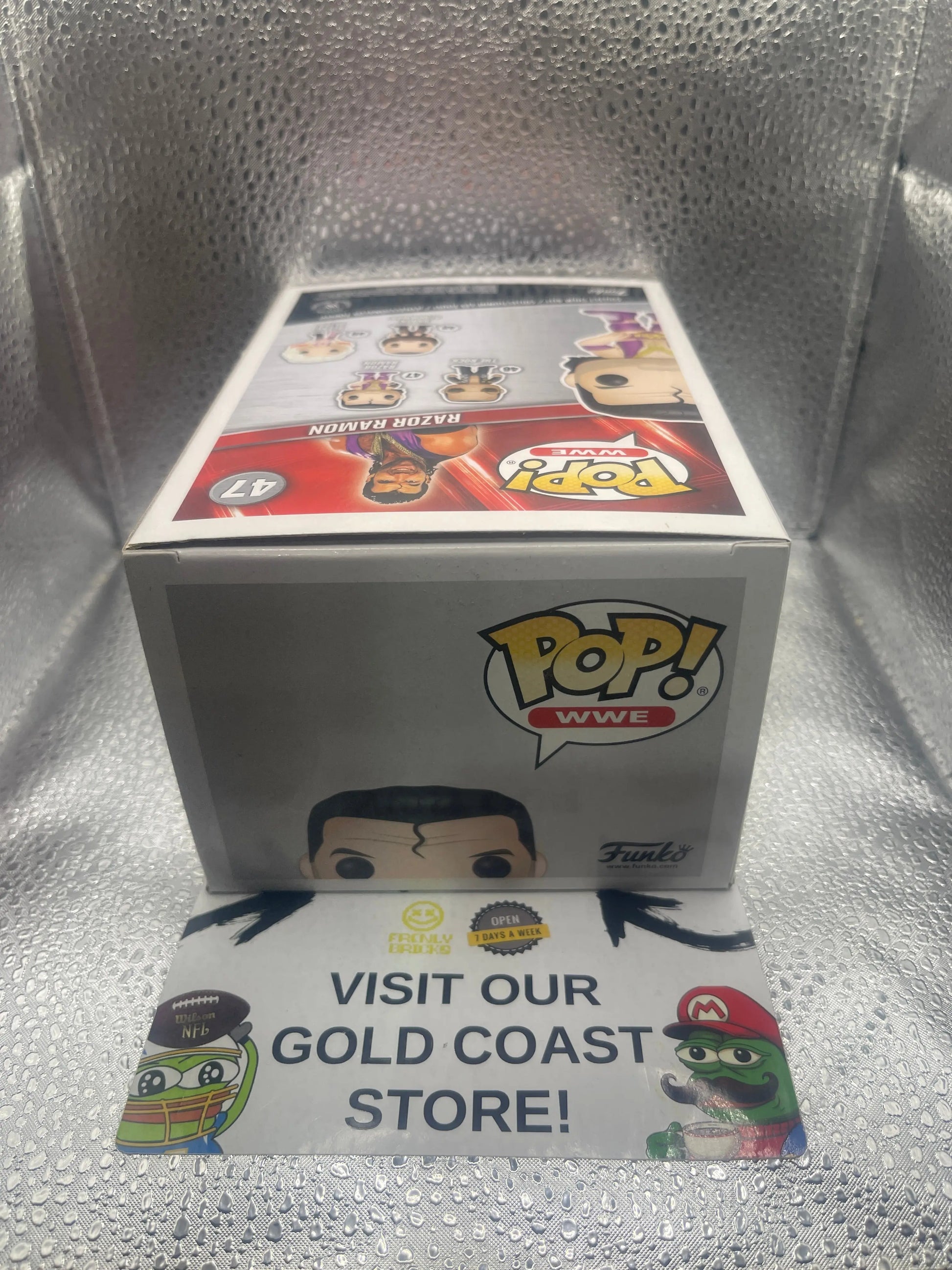 Funko Pop! WWE Razor Ramon #47 FRENLY BRICKS - Open 7 Days