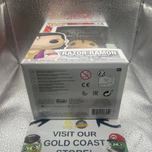 Funko Pop! WWE Razor Ramon #47 FRENLY BRICKS - Open 7 Days