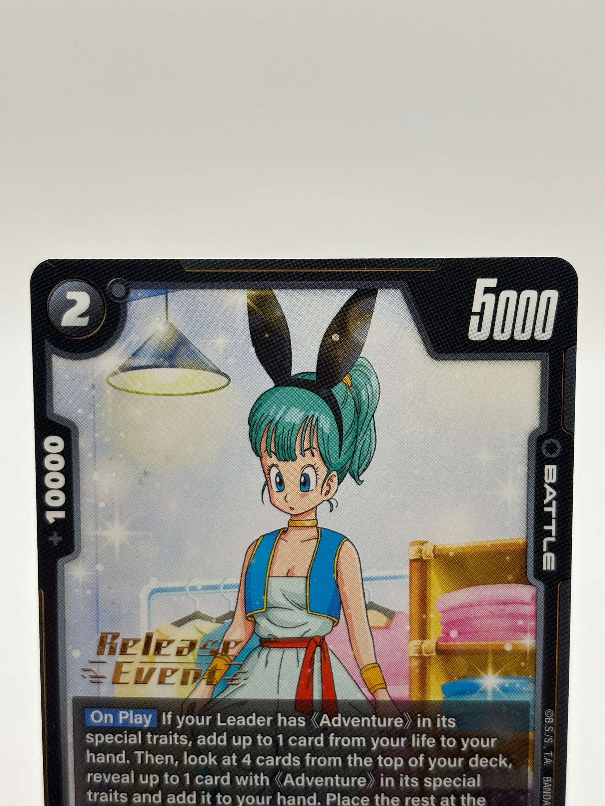 Dragon Ball Super Fusion World - Bulma FB07-115 Release Event Stamp NM FRENLY BRICKS - Open 7 Days