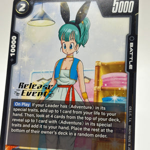 Dragon Ball Super Fusion World - Bulma FB07-115 Release Event Stamp NM FRENLY BRICKS - Open 7 Days