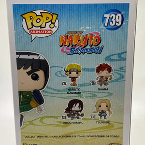Funko POP! Animation Naruto Shippuden #739 Rock Lee SE Signed JSA Certified FRENLY BRICKS - Open 7 Days