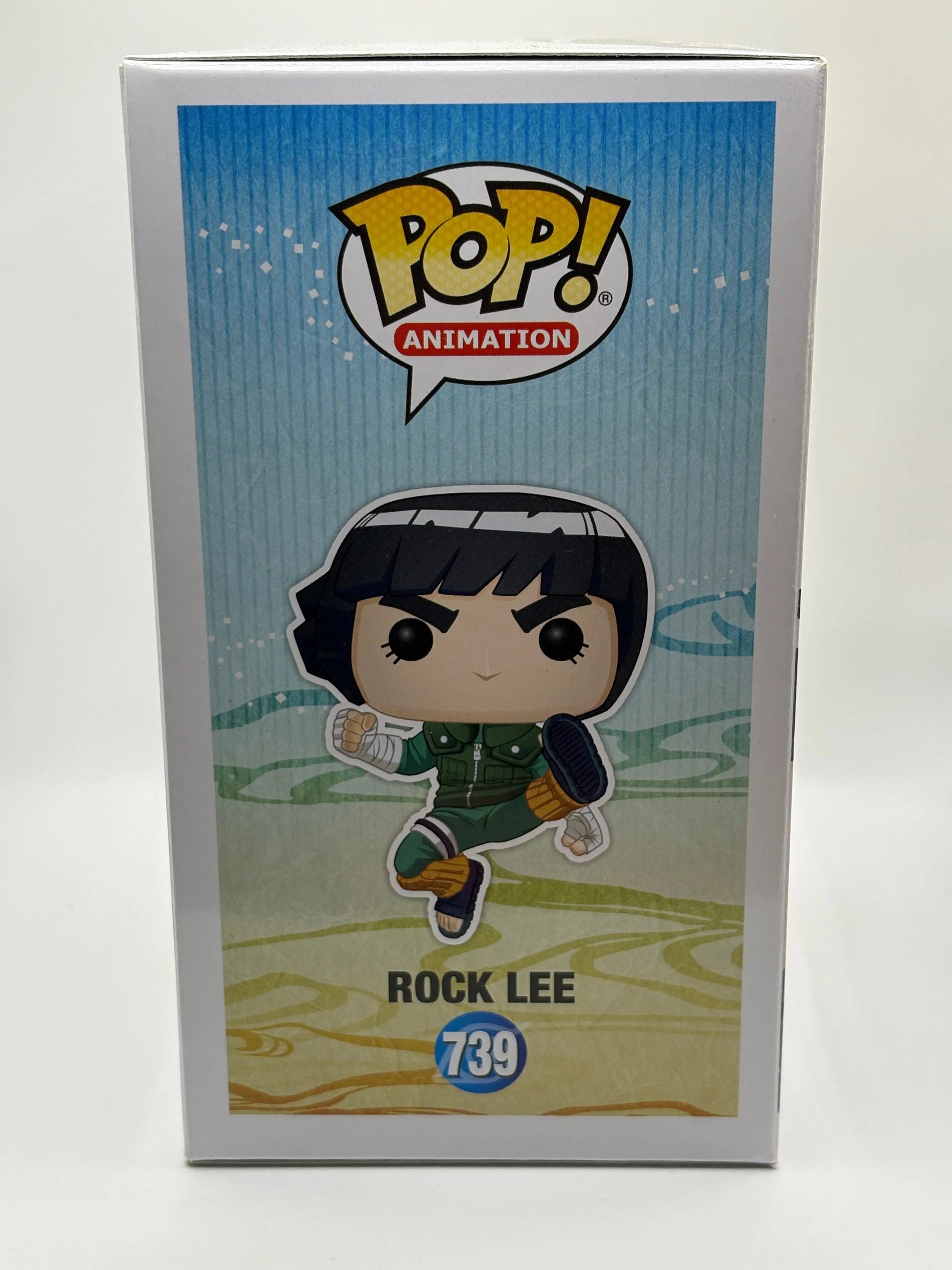 Funko POP! Animation Naruto Shippuden #739 Rock Lee SE Signed JSA Certified FRENLY BRICKS - Open 7 Days