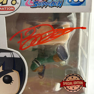 Funko POP! Animation Naruto Shippuden #739 Rock Lee SE Signed JSA Certified FRENLY BRICKS - Open 7 Days