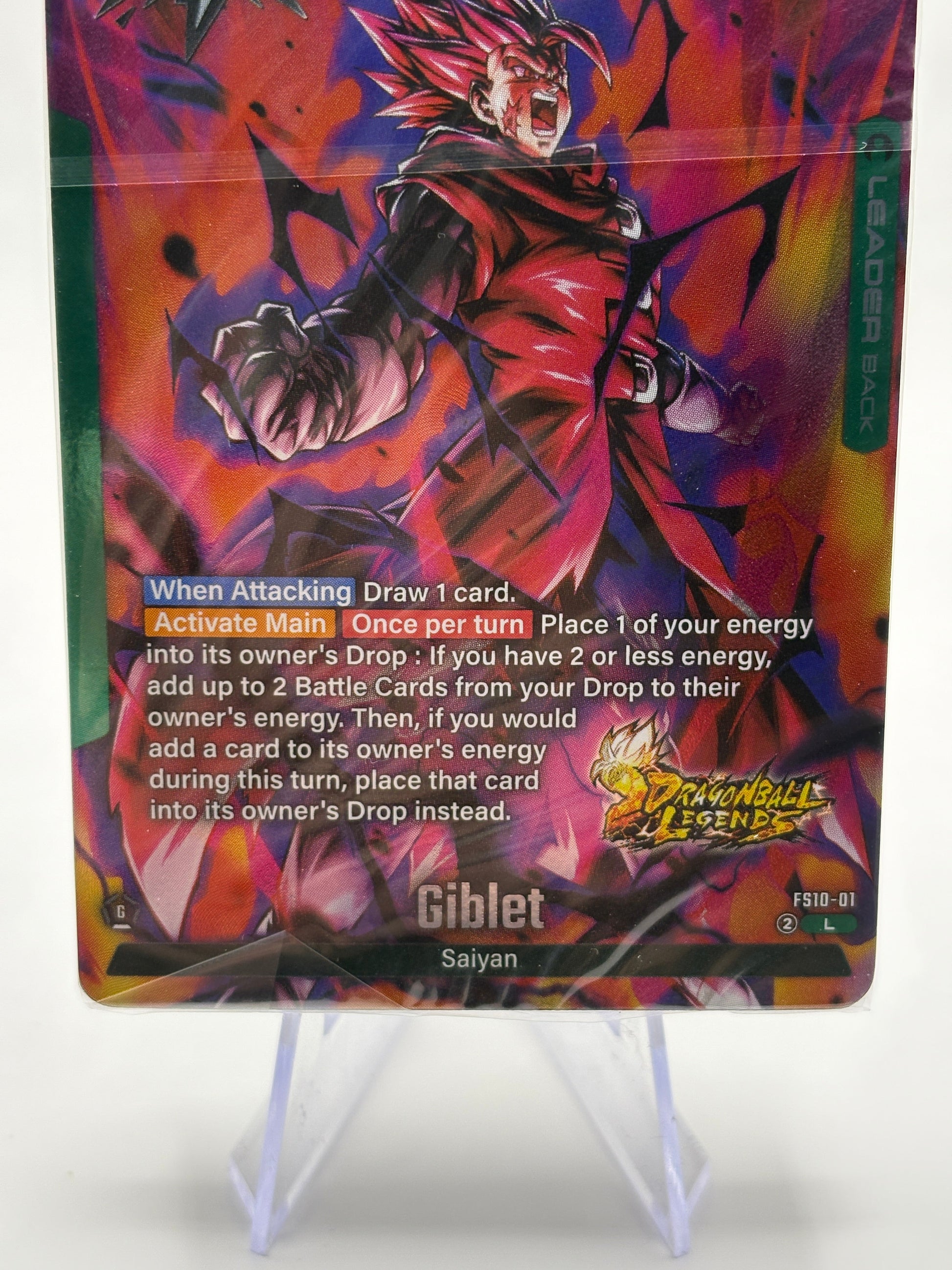 Dragon Ball Super Fusion World - Giblet Deck EX Sealed Deck FS10 FRENLY BRICKS - Open 7 Days