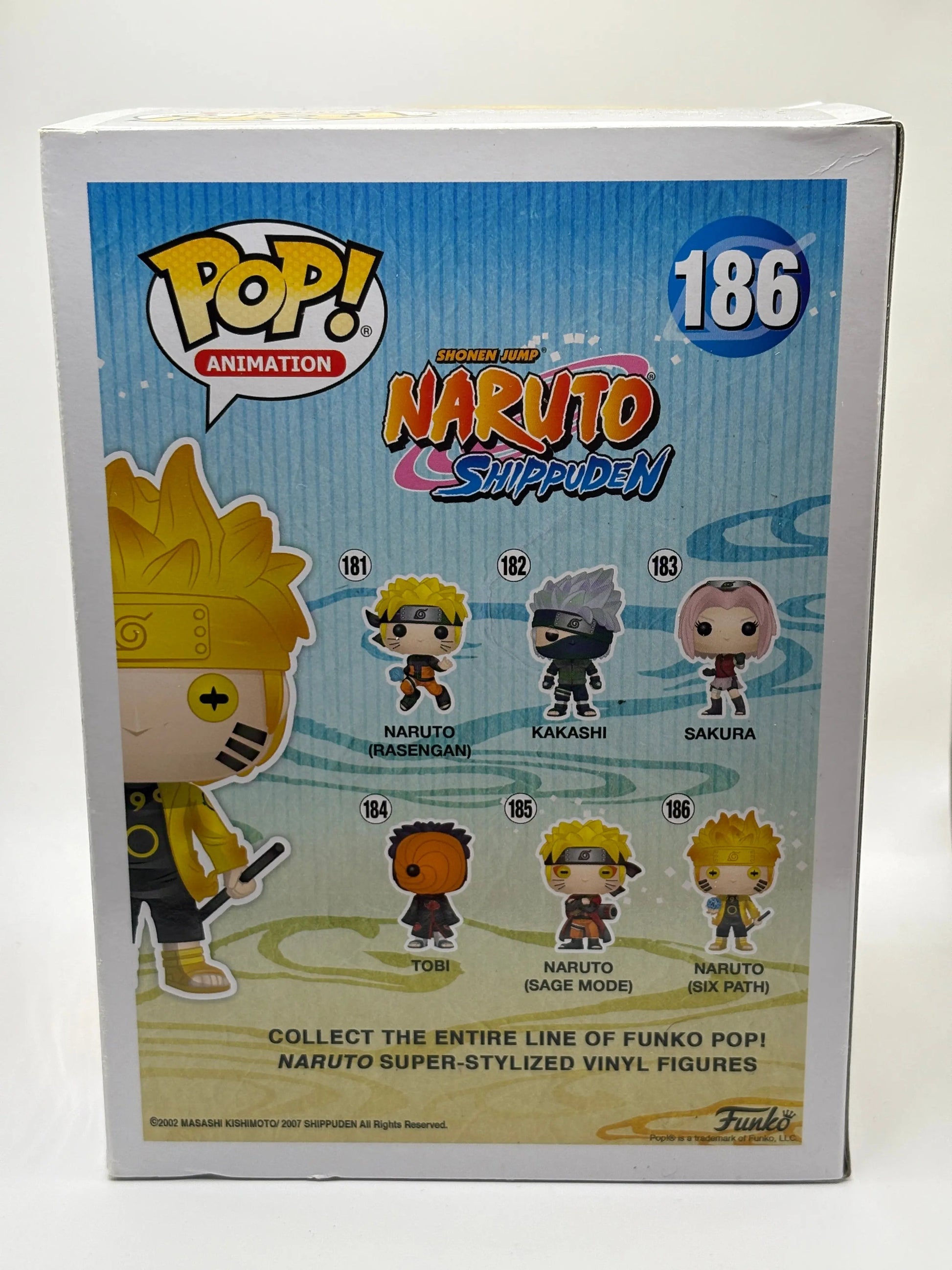 Funko POP! Animation Naruto Shippuden #186 Naruto Six Path Glow Big Sticker FRENLY BRICKS - Open 7 Days