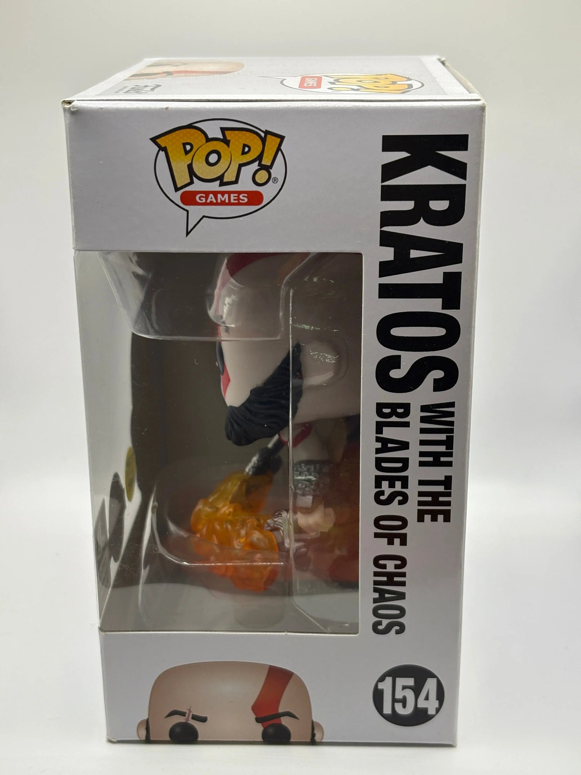 Funko POP! Games Playstation #154 Kratos with the Blades of Chaos Glow SE FRENLY BRICKS - Open 7 Days