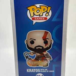 Funko POP! Games Playstation #154 Kratos with the Blades of Chaos Glow SE FRENLY BRICKS - Open 7 Days