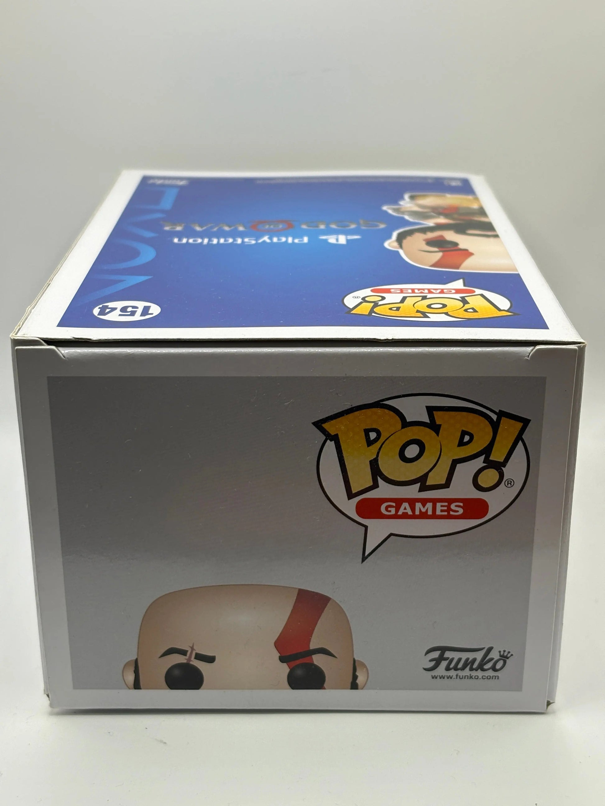 Funko POP! Games Playstation #154 Kratos with the Blades of Chaos Glow SE FRENLY BRICKS - Open 7 Days