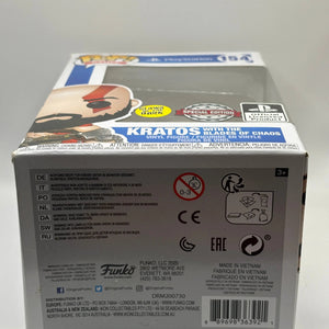 Funko POP! Games Playstation #154 Kratos with the Blades of Chaos Glow SE FRENLY BRICKS - Open 7 Days