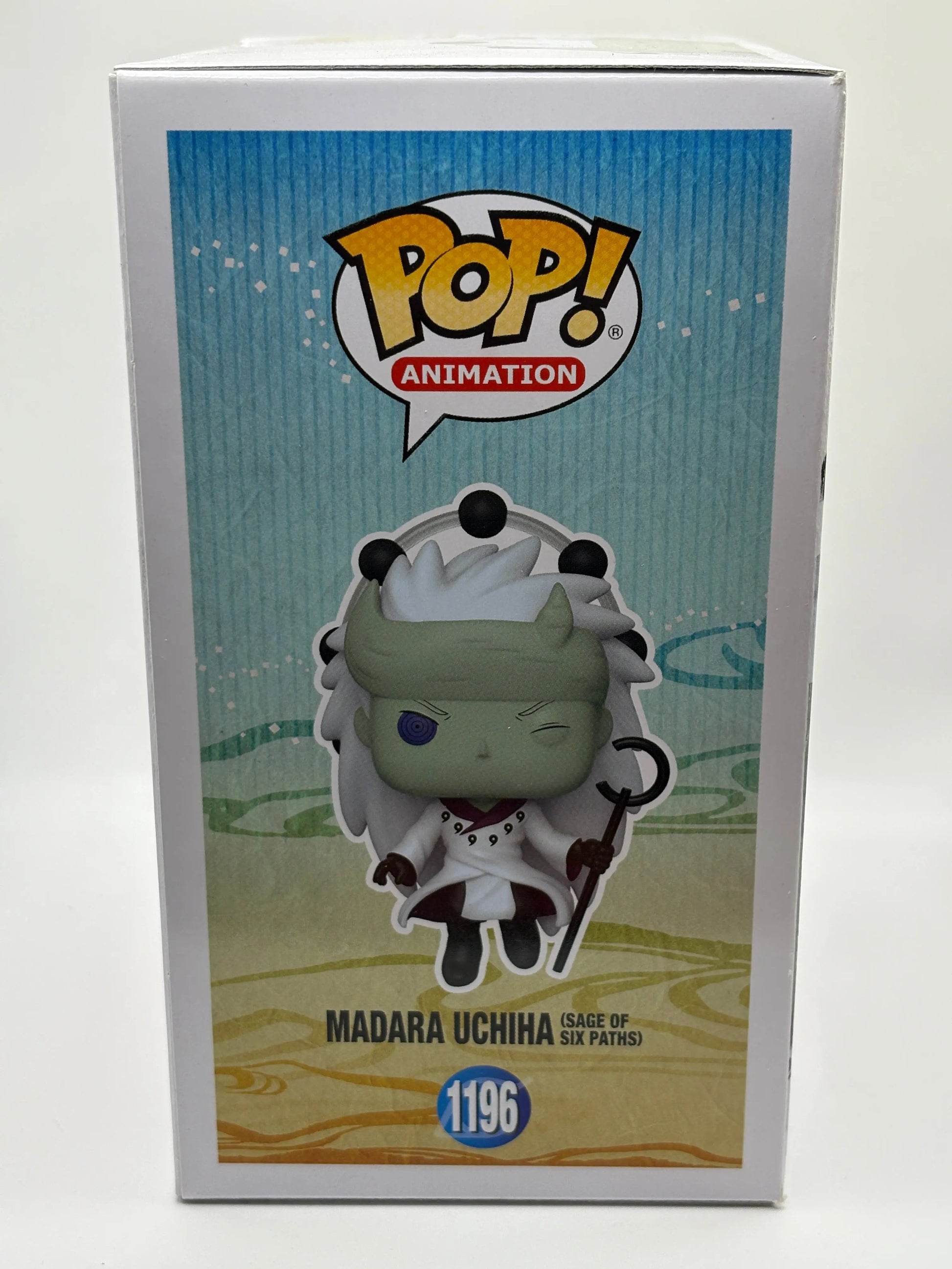 Funko POP! Animation Naruto #1196 Madara Uchiha Signed with Cert Neil Kaplan FRENLY BRICKS - Open 7 Days