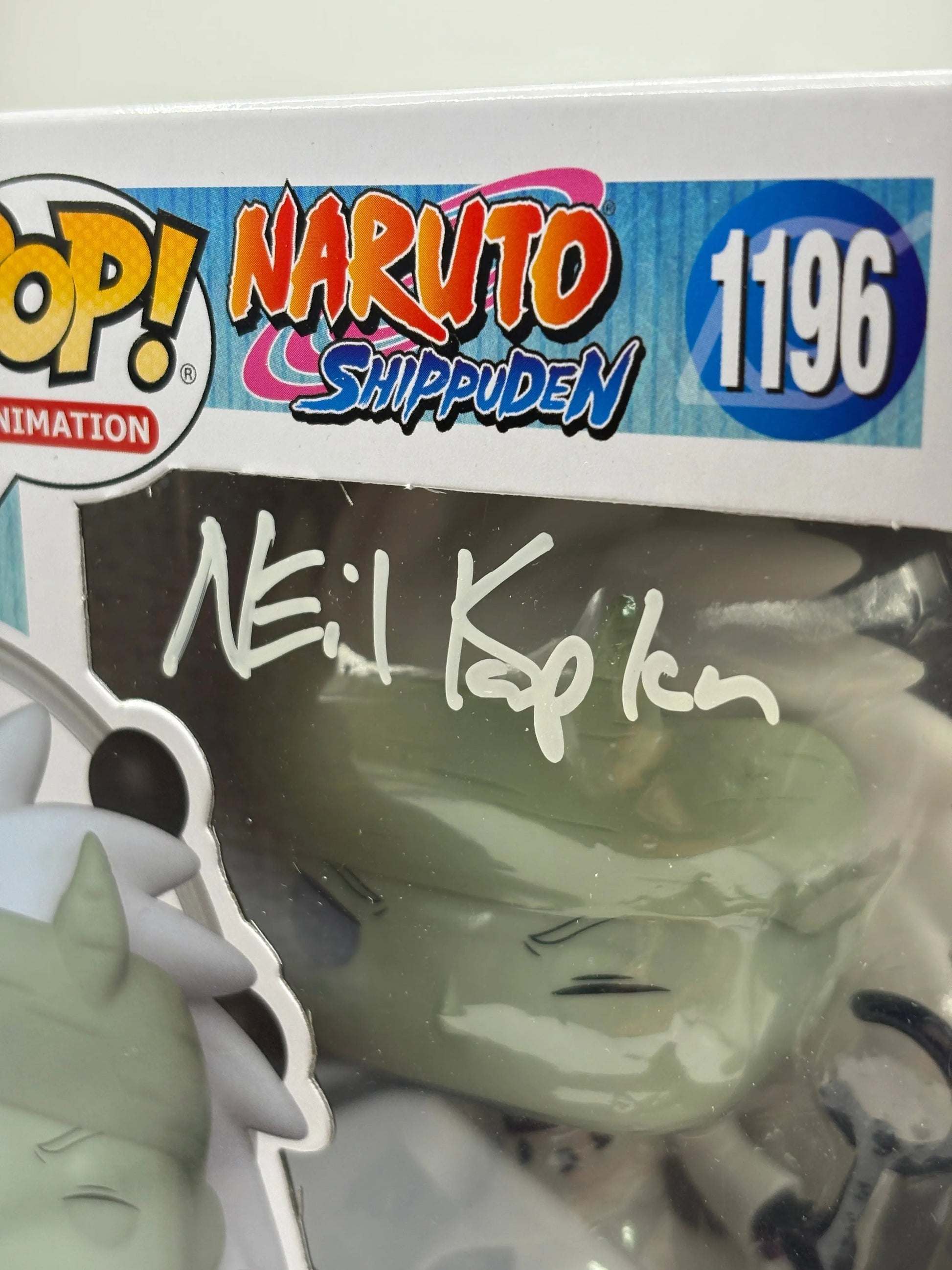 Funko POP! Animation Naruto #1196 Madara Uchiha Signed with Cert Neil Kaplan FRENLY BRICKS - Open 7 Days