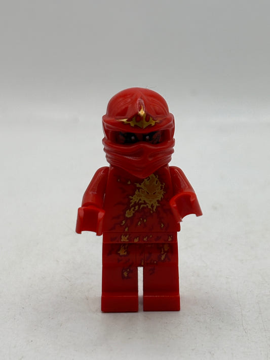 LEGO Ninjago Kai NRG Minifigure - njo0055 Cracked Wrong Head