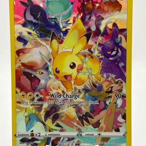 Pokemon TCG Crown Zenith - Pikachu 160/159 Full Art Secret Rare NM FRENLY BRICKS - Open 7 Days