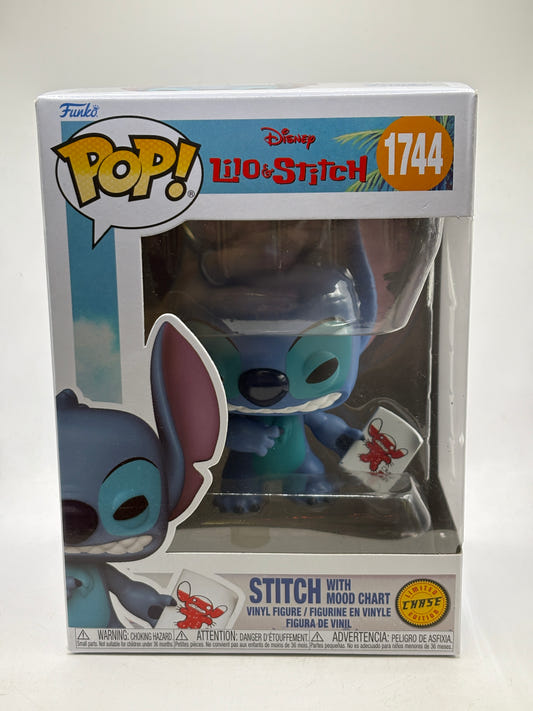 Funko POP! Lilo & Stitch #1744 Stitch with Mood Chart Limited Chase