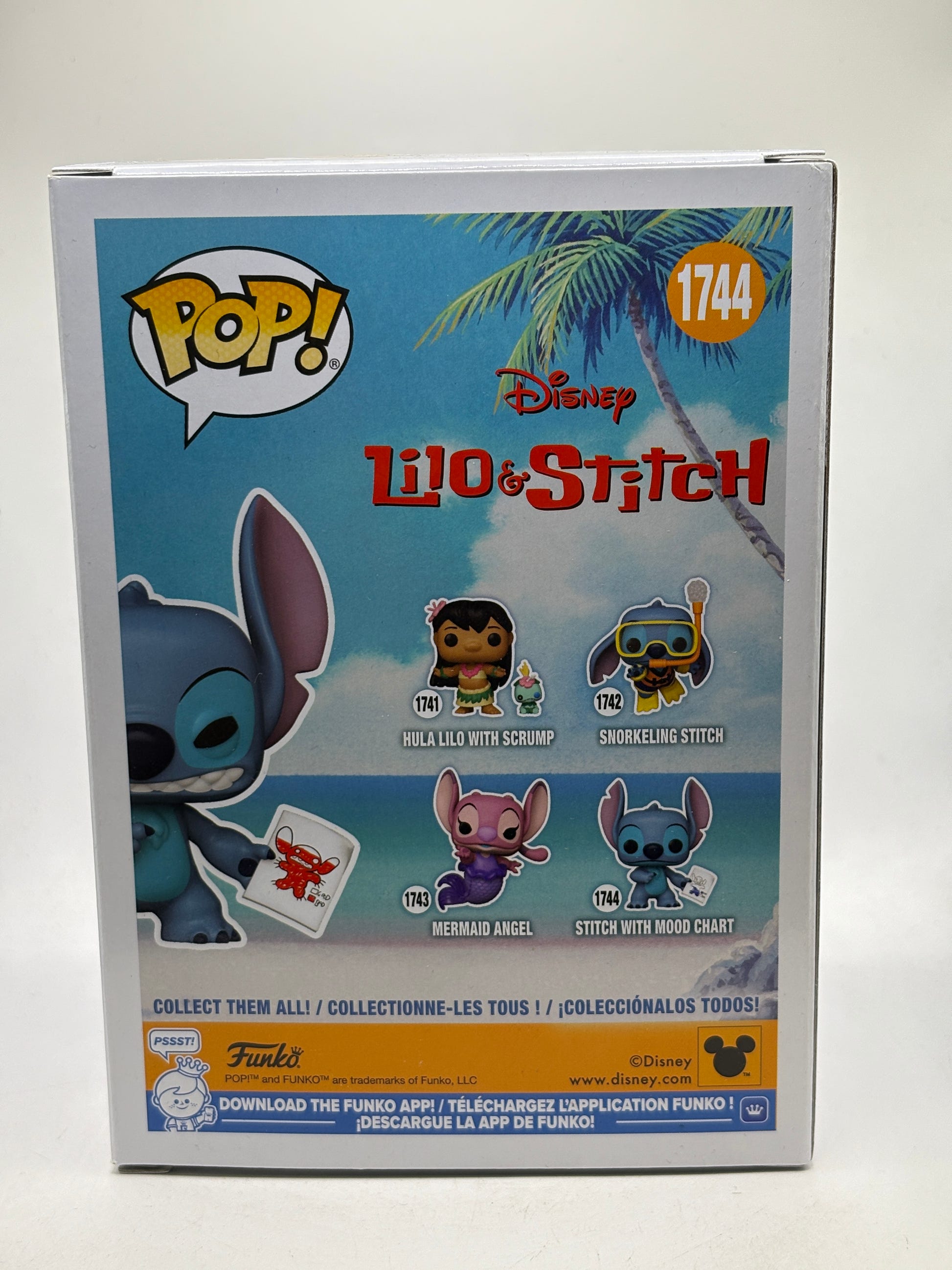 Funko POP! Lilo & Stitch #1744 Stitch with Mood Chart Limited Chase image 3