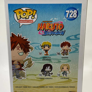 Funko POP! Naruto Shippuden #728 Gaara Signed + Cert Popeteers Pre-release Exclusive FRENLY BRICKS - Open 7 Days
