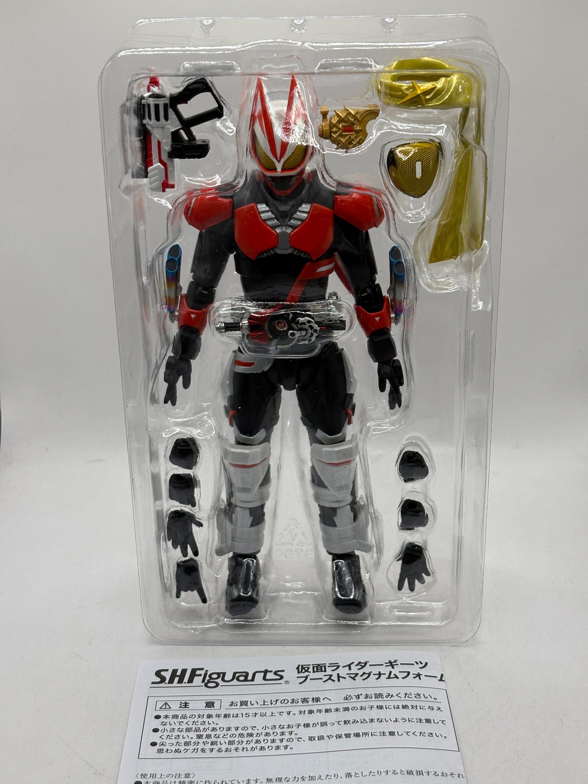S.H.Figuarts Kamen Rider Geats boostmagnum form & fever form parts set OPEN, photo 7 image 7