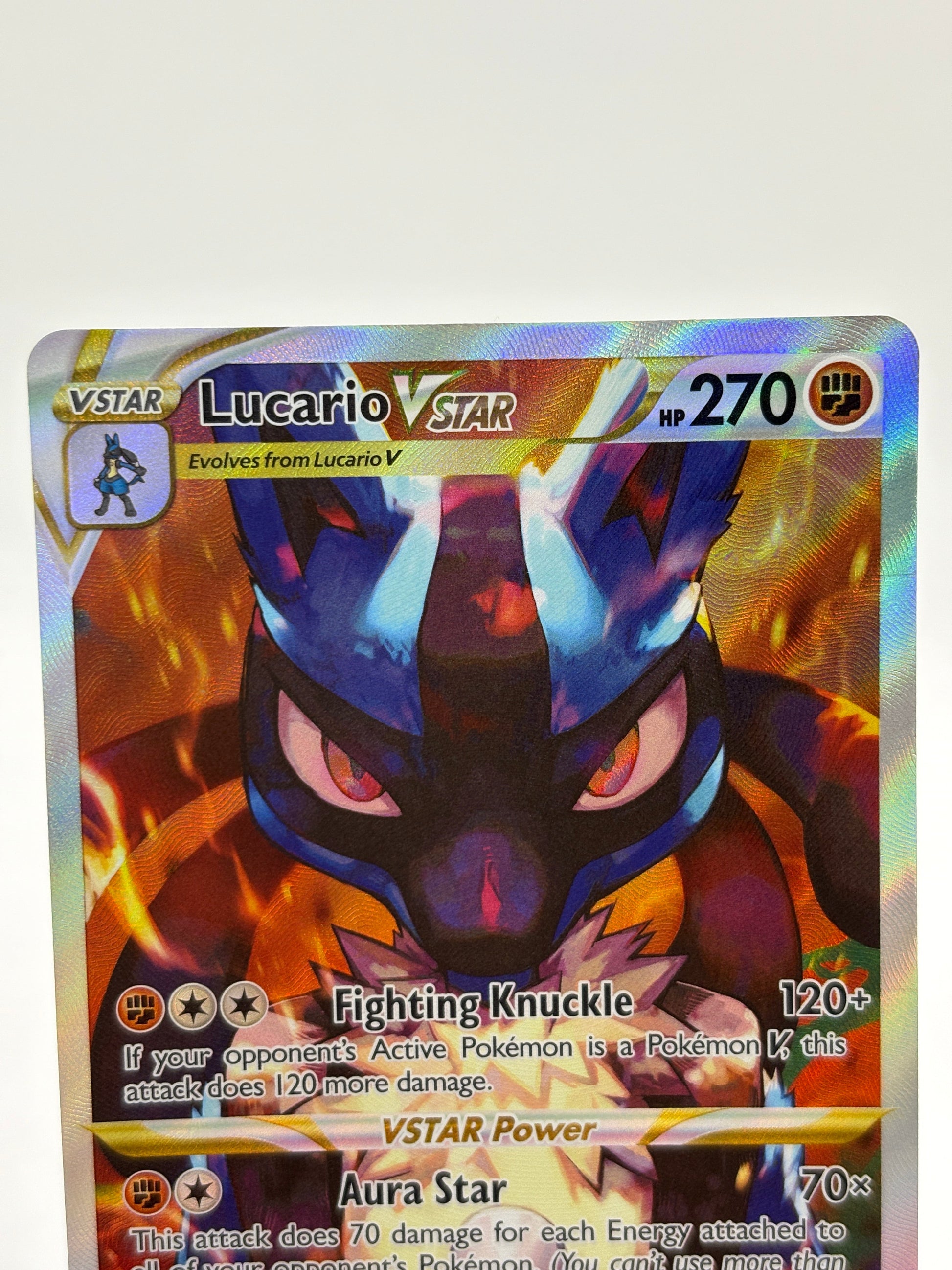 Pokemon TCG SWSH Promos - Lucario VSTAR SWSH291 LP Full Art FRENLY BRICKS - Open 7 Days
