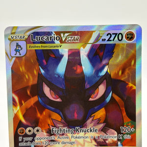Pokemon TCG SWSH Promos - Lucario VSTAR SWSH291 LP Full Art FRENLY BRICKS - Open 7 Days