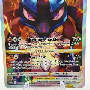 Pokemon TCG SWSH Promos - Lucario VSTAR SWSH291 LP Full Art FRENLY BRICKS - Open 7 Days