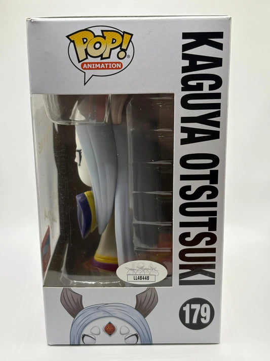 Funko POP! Naruto Shippuden #179 Kaguya Otsutsuki Signed JSA Certificate FRENLY BRICKS - Open 7 Days
