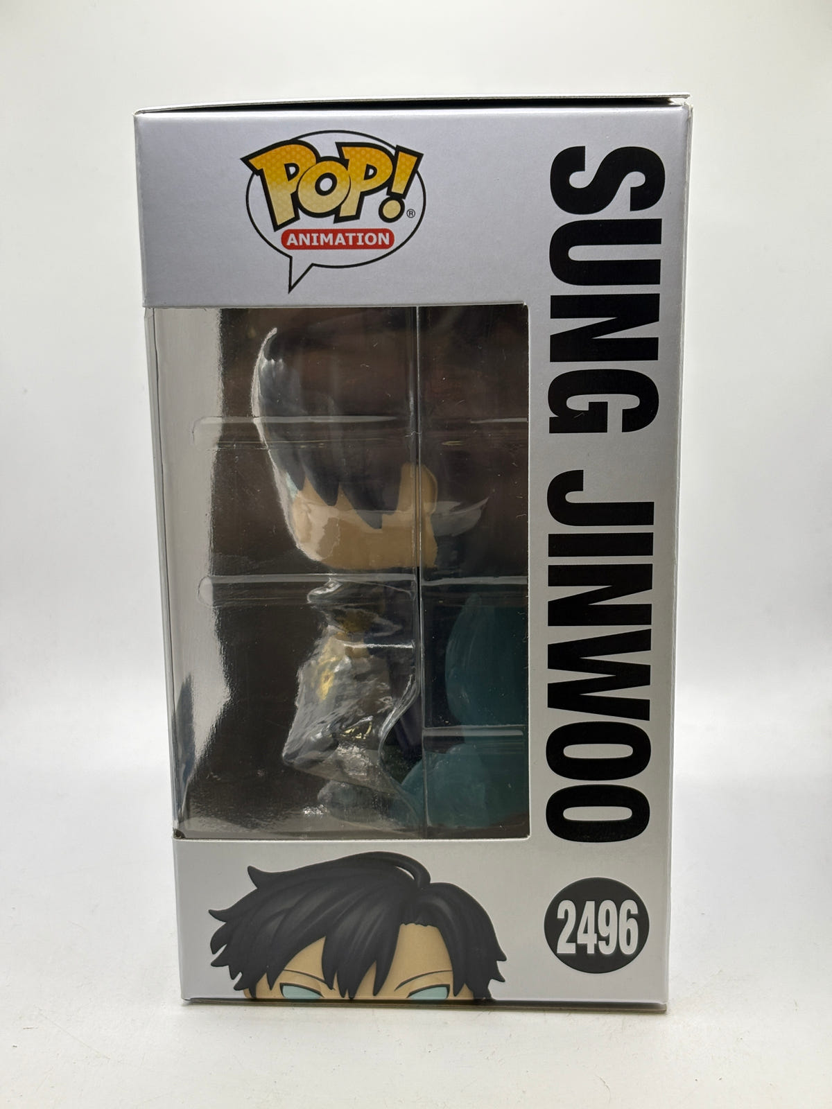 Funko POP! Animation Solo Leveling #2496 Sung Jinwoo Vinyl Figure image 2