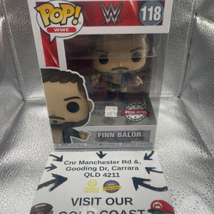 Funko Pop! Vinyl WWE Finn Balor 118 Collectable Figure Special Edition  UK NEW FRENLY BRICKS - Open 7 Days